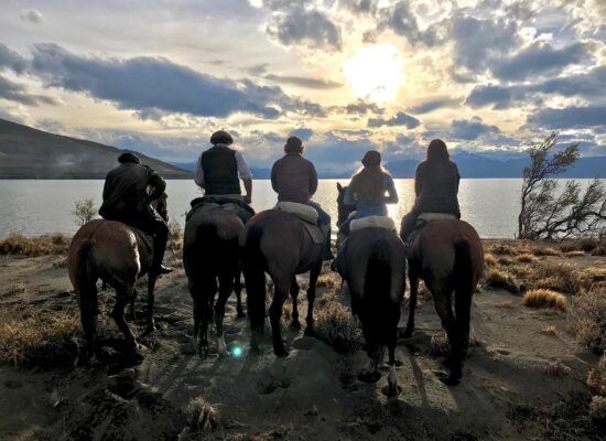 Cabalgar en El Calafate, imperdible