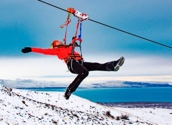 Tirolesa en El Calafate